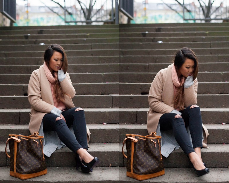 zara camel coat hand made louis vuitton